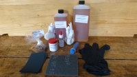 Bild des folgenden Artikels: Schellackpolierset, groes, Polierset fr Holz