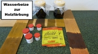 Bild des folgenden Artikels: Wasserbeize zur Holzfrbung